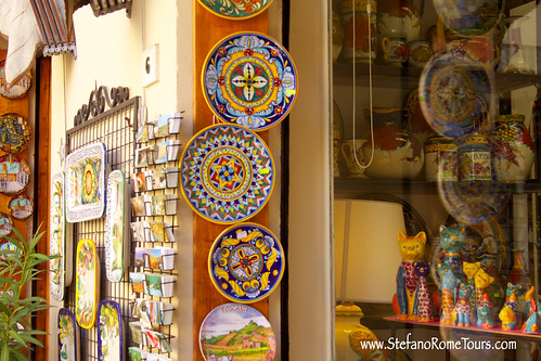 Pienza ceramics (Italy)