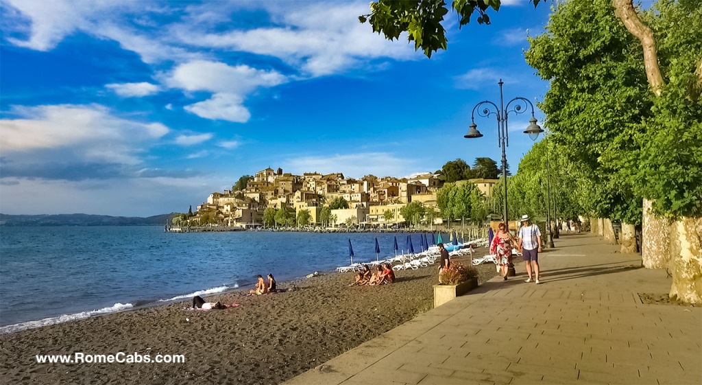 Anguillara Lakeside Promenade Lake Bracciano