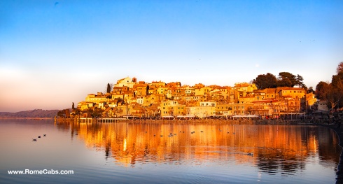 Anguillara Sabazia Lake Bracciano Day Trips from Rome cabs RomeCabs
