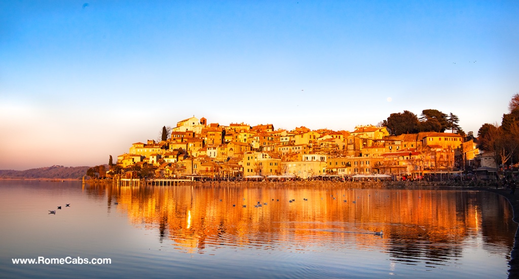 Anguillara Sabazia Lake Bracciano Day Trips from Rome cabs RomeCabs