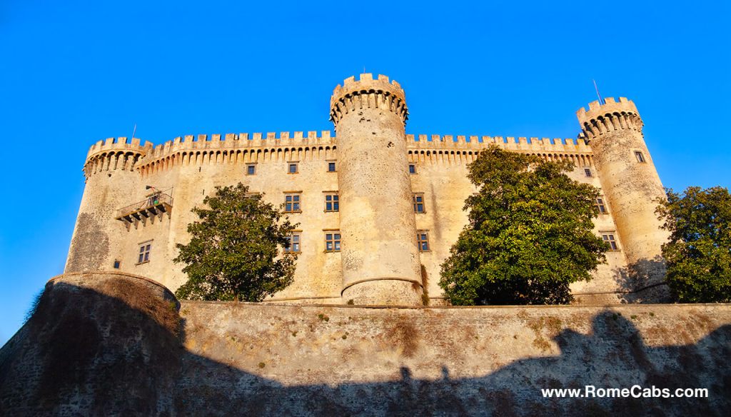 Bracciano Castle Rome Countryside Tours Civitavecchia private excursions RomeCabs