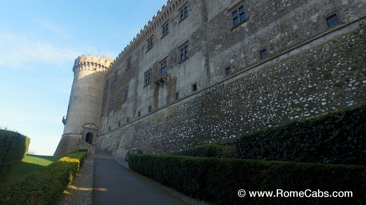 Bracciano Castle tours from Rome Cabs