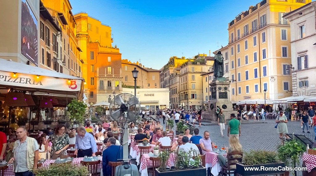 Campo dei Fiori Rome private tours most beautiful squares