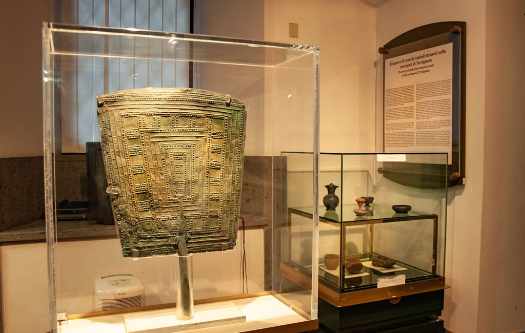 Etruscan Museum in Trevignano Lake Bracciano
