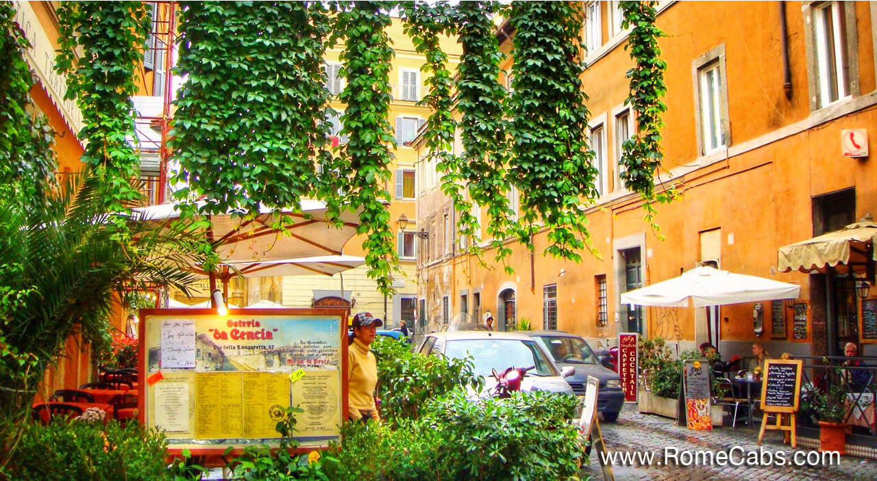 Private Rome in Limo Tours_Trastevere_Stefano RomeCabs Italy private excursions