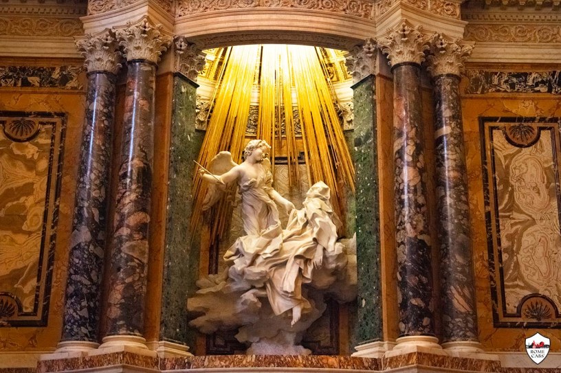 Santa Maria della Vittoria Bernini Ecstasy of Saint Theresa Rome must see churches