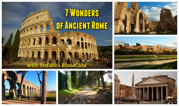 Day Trips from Civitavecchia I Rome, Countryside - SEVEN WONDERS OF ANCIENT ROME TOUR - RomeCabs