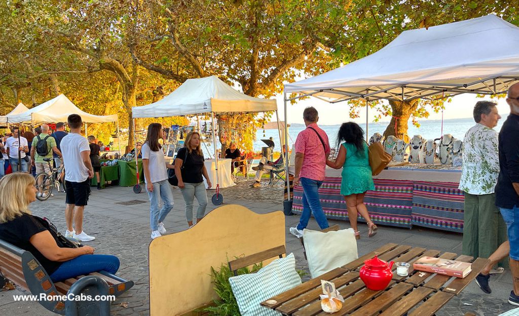 Sunday Market in Trevignano