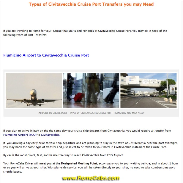 TOP 7 ROME AND ITALY TRAVEL TIPS from RomeCabs