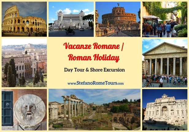 Tours from Civitavecchia - VACANZE ROMANE / ROMAN HOLIDAY TOUR