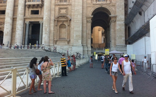 What not to wear in Italy Churches
